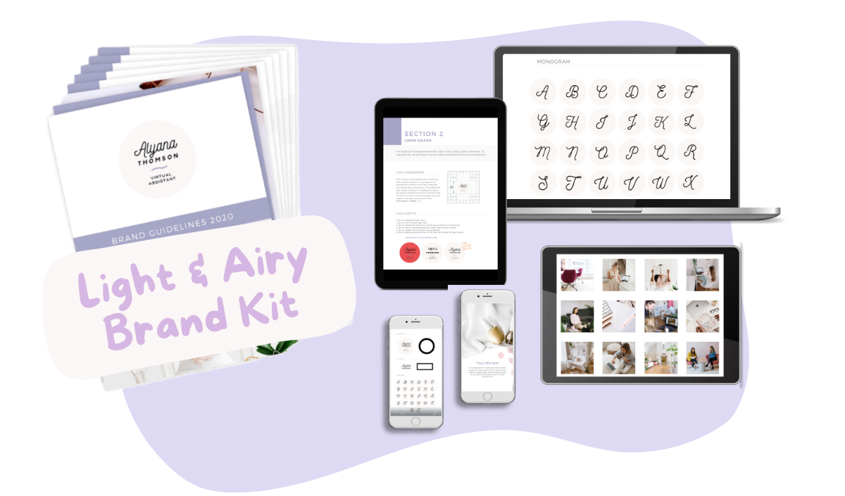 Branded Template Bundle - Light & Airy