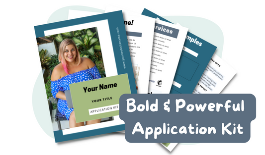 Bold & Powerful Application Kit