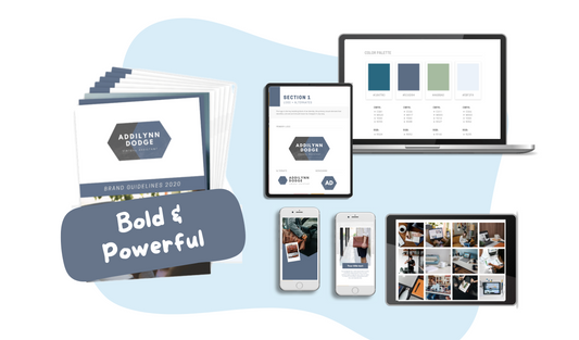 Brand Kit: Bold & Powerful