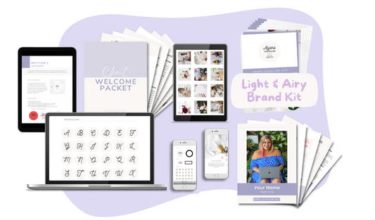 Branded Template Bundle - Light & Airy