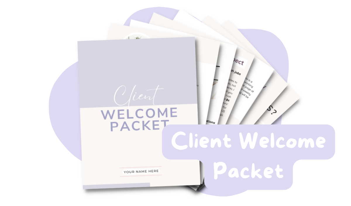 Client Welcome Packet Template